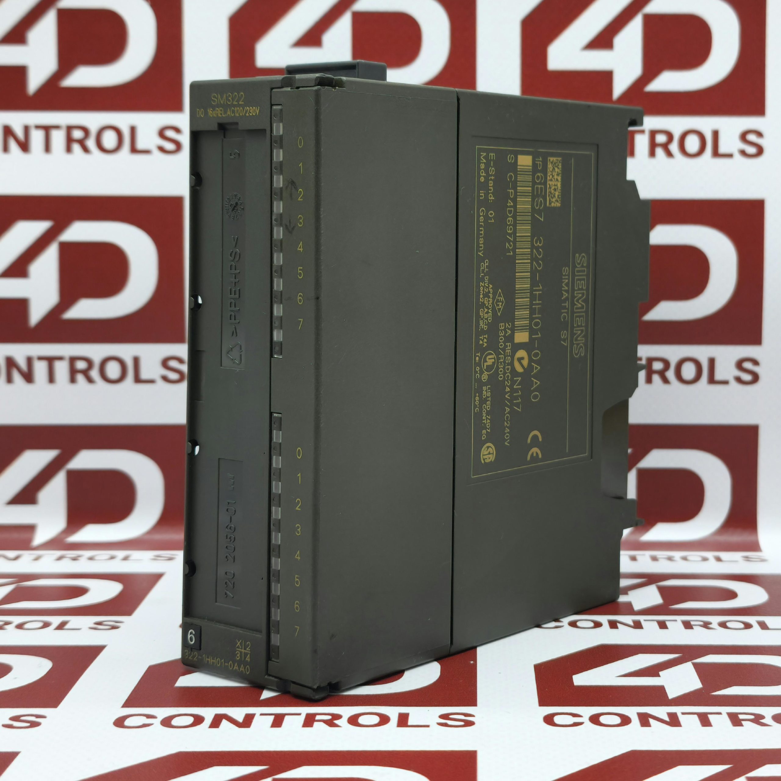 6ES7322-1HH01-0AA0 | Siemens | Digital Output Module, 16 Relay Outputs, 2A